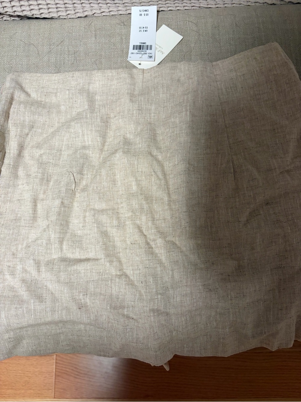 Abercrombie & Fitch Scarlett Linen-blend Mini Scott - Picture 4 of 5